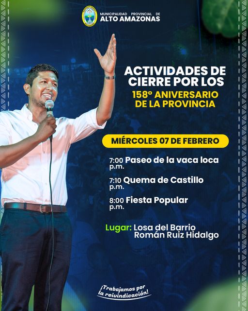 158&ordm; ANIVERSARIO DE CREACI&Oacute;N POL&Iacute;TICA DE LA PROVINCIA