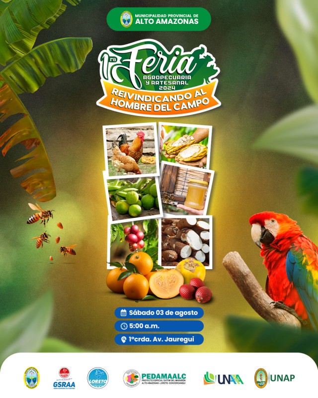 1ERA FERIA AGROPECUARIA Y ARTESANAL 2024