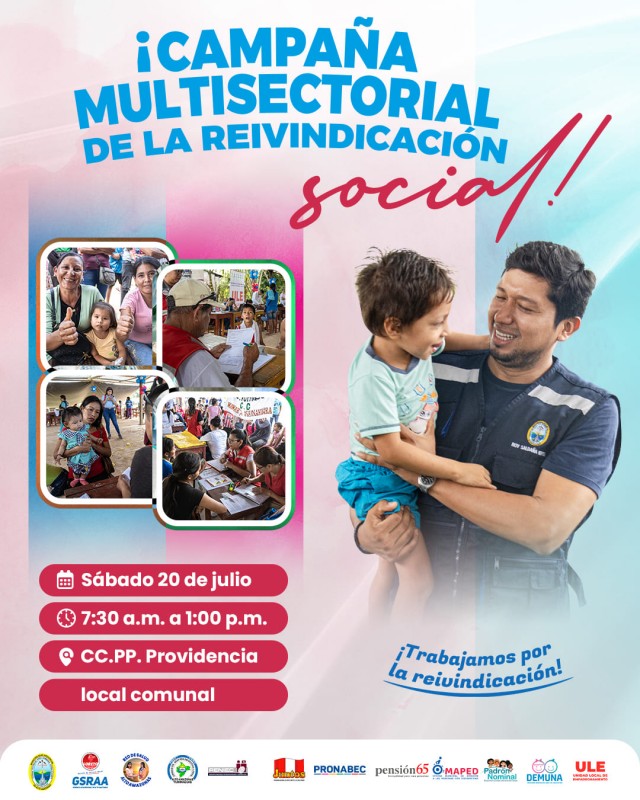 CAMPA&Ntilde;A MULTISECTORIAL DESCENTRALIZADA DE LA REIVINDICACI&Oacute;N SOCIAL