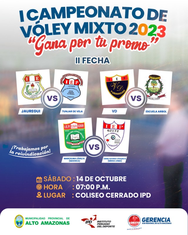 &iexcl;CAMPEONATO DE VOLEY MIXTO 2023!