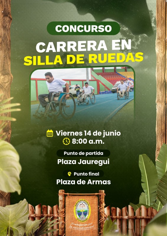 &iexcl;CARRERA EN SILLA DE RUEDAS!