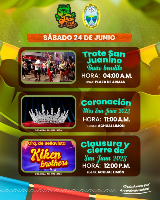 &iexcl;CLAUSURA Y CIERRE DE SAN JUAN 2023!