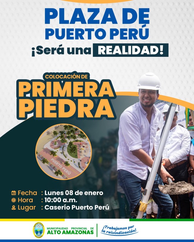 &iexcl;COLOCACI&Oacute;N DE LA PRIMERA PIEDRA!