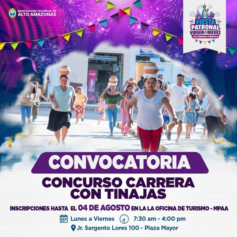 &iexcl;CONCURSO: CARRERA CON TINAJAS!