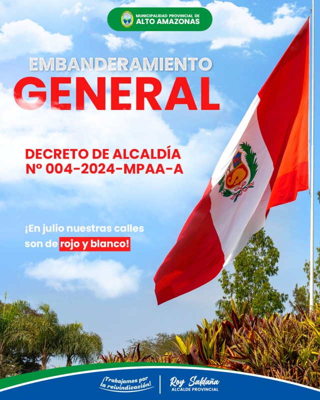 EMBANDERAMIENTO GENERAL