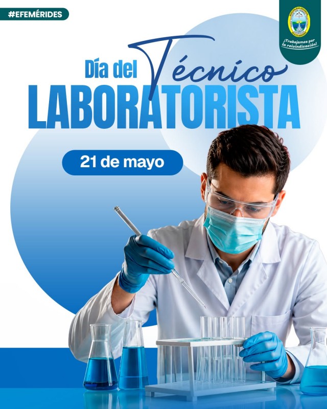 En el D&iacute;a del T&eacute;cnico Laboratorista