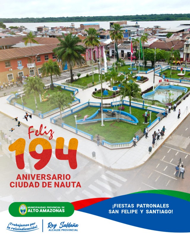 &iexcl;FELIZ 194 ANIVERSARIO CIUDAD DE NAUTA!