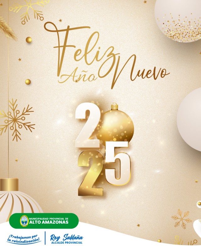 &iexcl;FELIZ A&Ntilde;O NUEVO 2025!