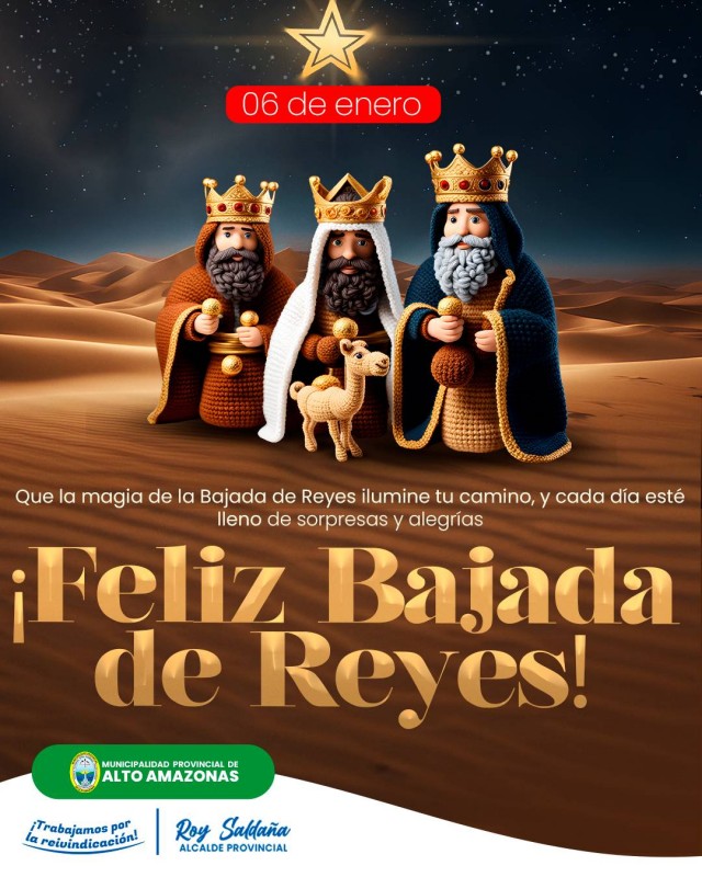 &iexcl;FELIZ BAJADA DE REYES!