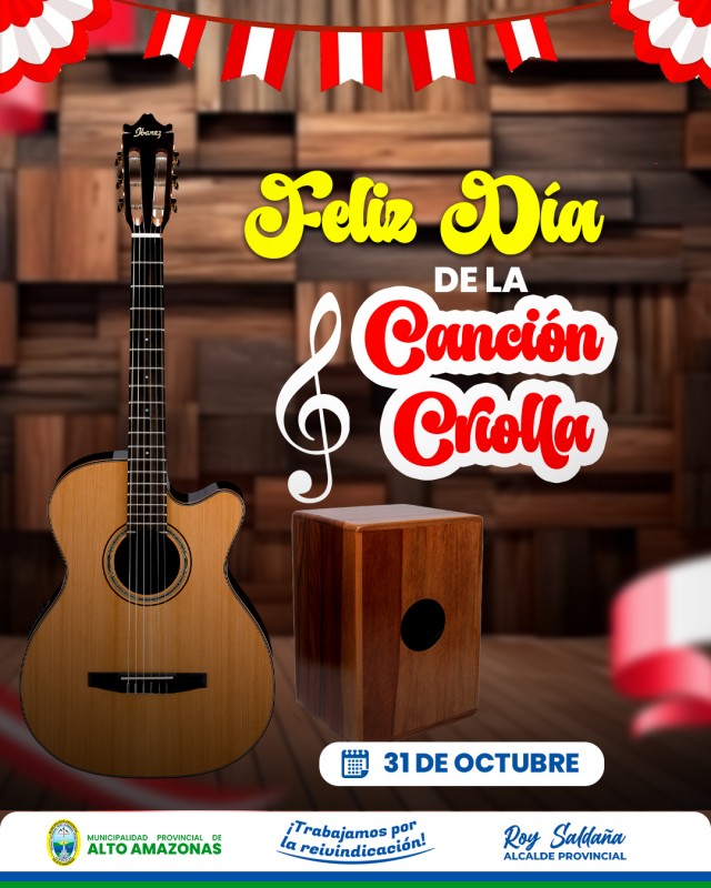 FEL&Iacute;Z D&Iacute;A DE LA CANCI&Oacute;N CRIOLLA