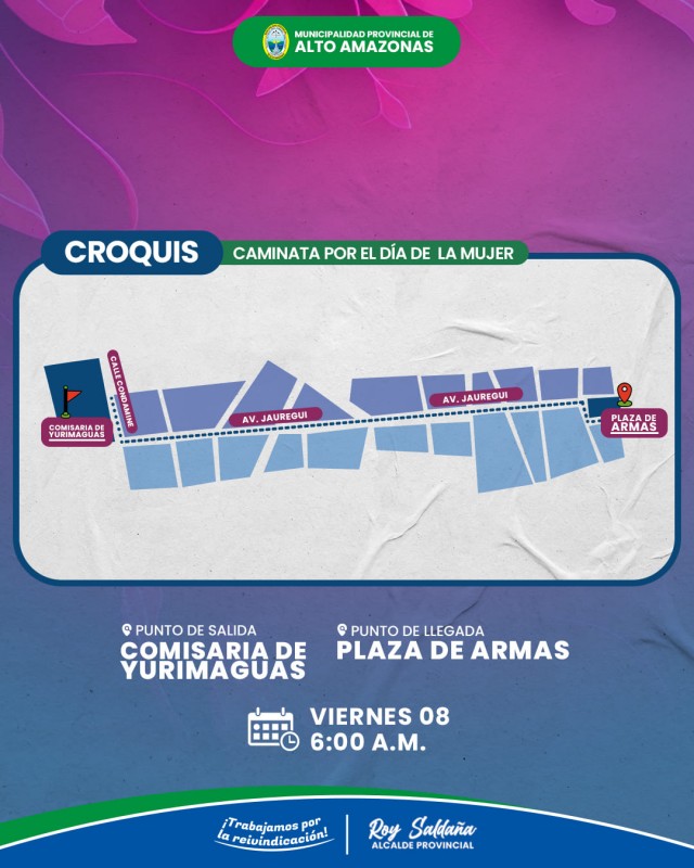 GRAN CAMINATA POR EL D&Iacute;A DE LA MUJER