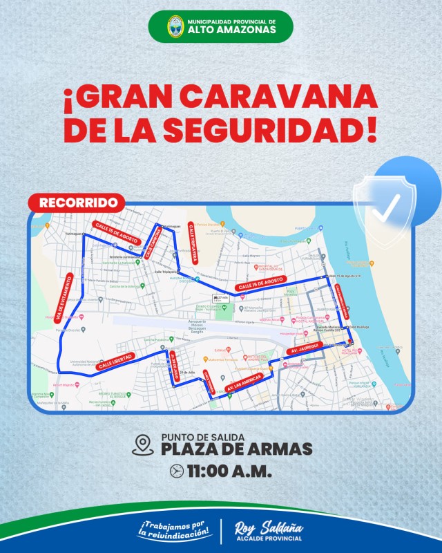 &iexcl;GRAN CARAVANA DE LA SEGURIDAD!