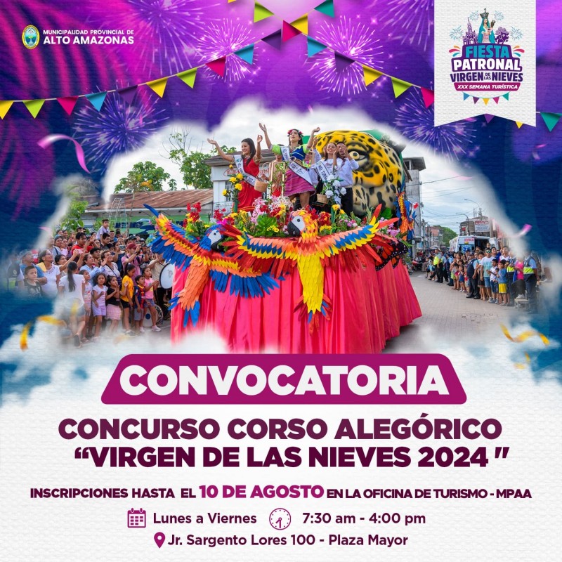 &iexcl;GRAN CORSO ALEG&Oacute;RICO VIRGEN DE LAS NIEVES 2024!