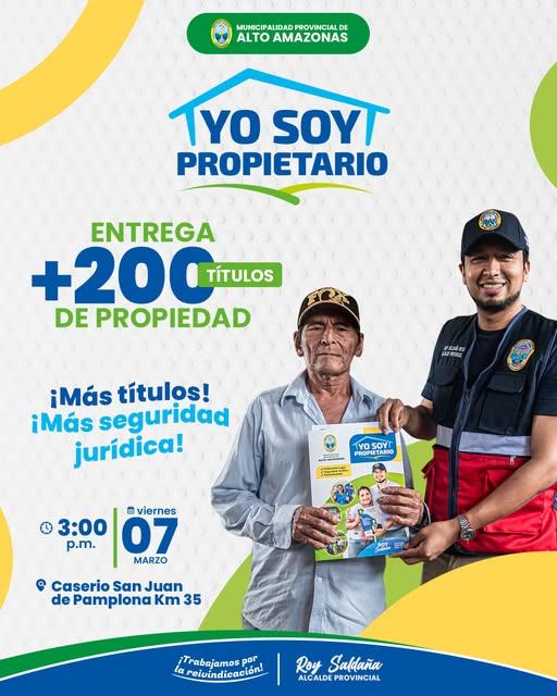 &iexcl;Gran entrega de t&iacute;tulos de propiedad!