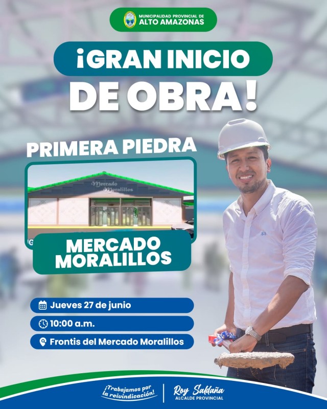&iexcl;GRAN INICIO DE OBRA!