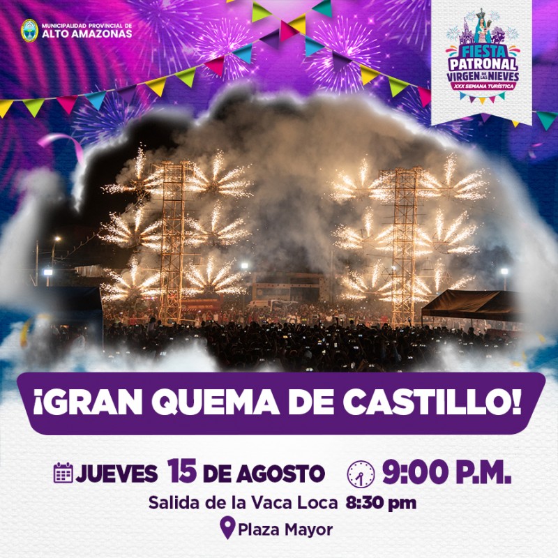 &iexcl;GRAN QUEMA DE CASTILLO!