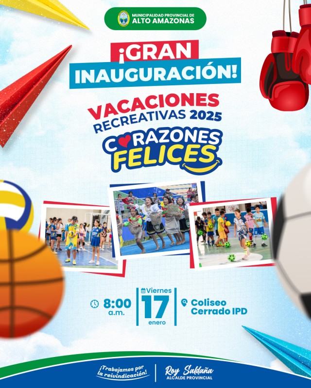 &iexcl;INICIAMOS LAS VACACIONES RECREATIVAS 2025!