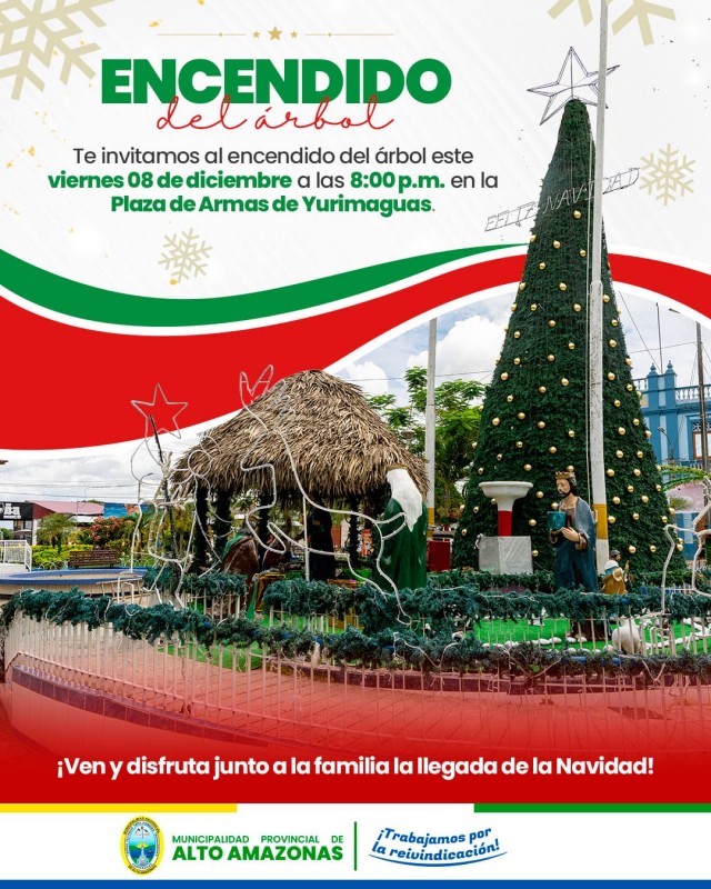 INVITACI&Oacute;N AL ENCENDIDO DEL &Aacute;RBOL