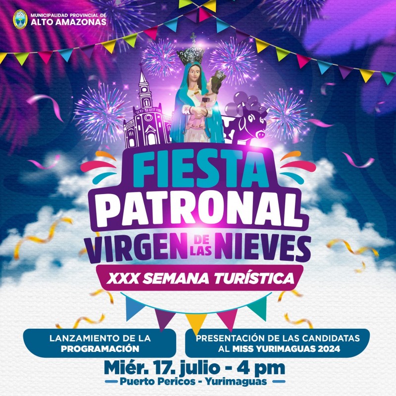 LANZAMIENTO DEL PROGRAMA DE LA FIESTA PATRONAL "VIRGEN DE LAS NIEVES" Y LA XXX SEMANA TUR&Iacute;STICA