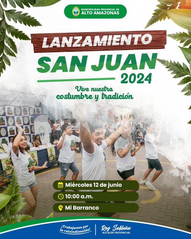 &iexcl;LANZAMIENTO FIESTA DE SAN JUAN 2024!