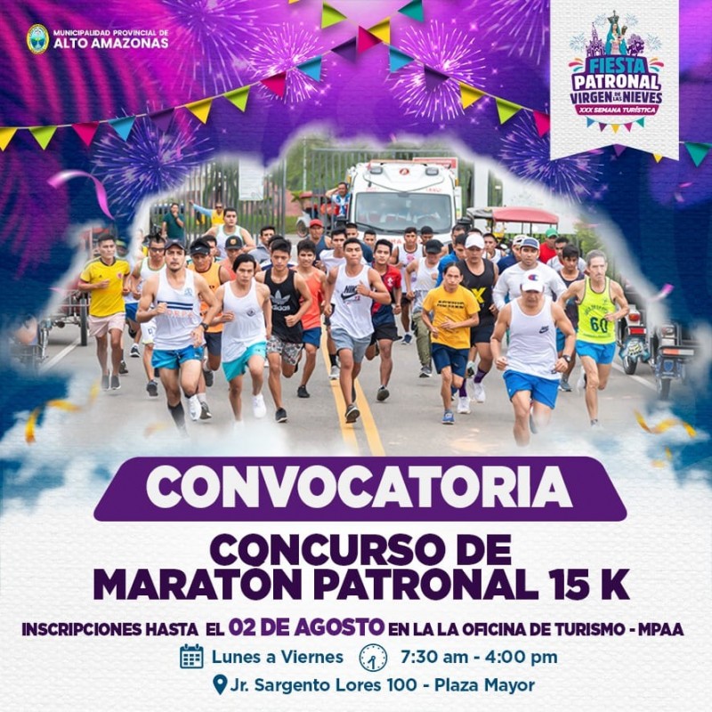 &iexcl;MARAT&Oacute;N PATRONAL 15K!