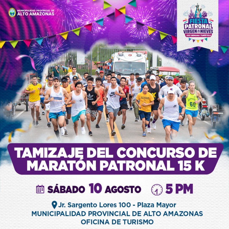 MARAT&Oacute;N PATRONAL 15K