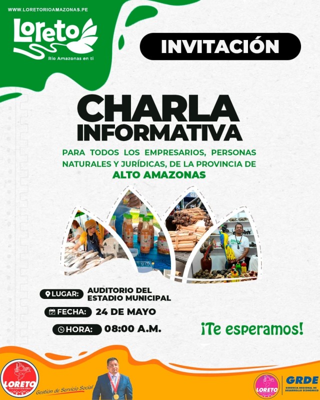 MARCA LORETO: CHARLA INFORMATIVA