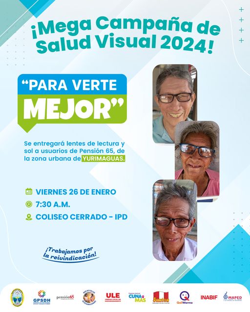 &iexcl;MEGA CAMPA&Ntilde;A DE SALUD VISUAL 2024: PARA VERTE MEJOR!