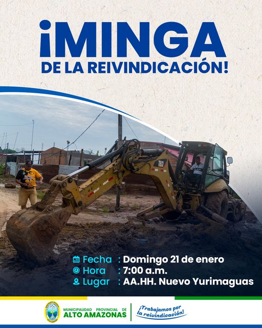 &iexcl;MINGA DE LA REIVINDICACI&Oacute;N!