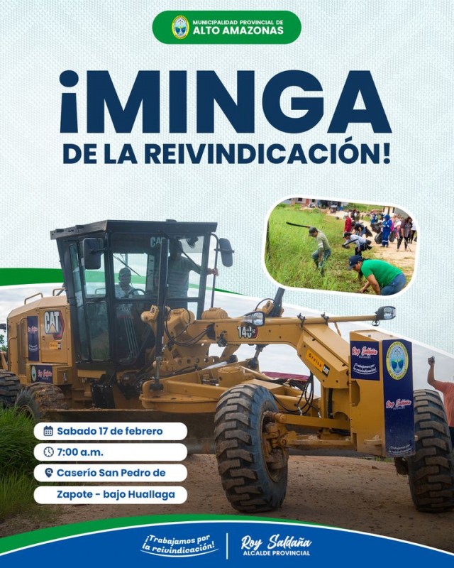 &iexcl;MINGA DE LA REIVINDICACI&Oacute;N!