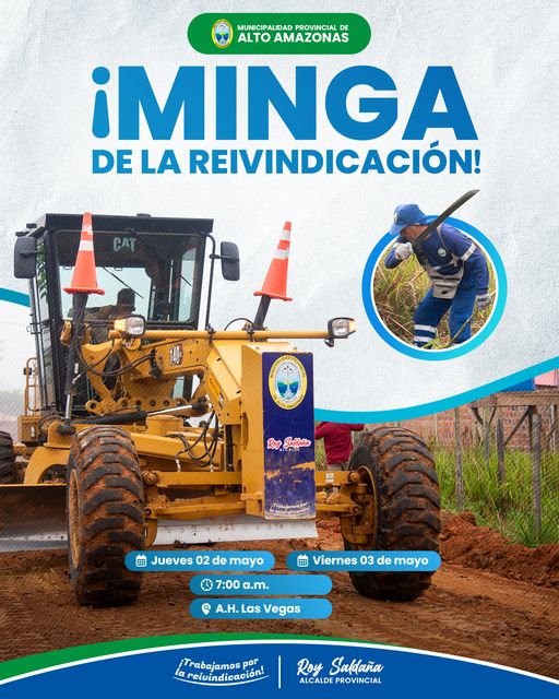 &iexcl;MINGA DE LA REIVINDICACI&Oacute;N!