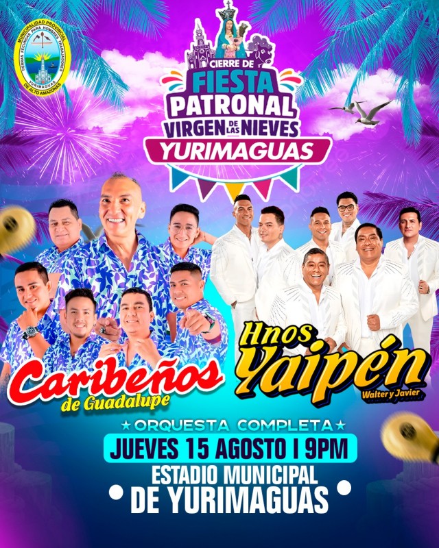 ORQUESTAS DE LA FIESTA PATRONAL VIRGEN DE LAS NIEVES