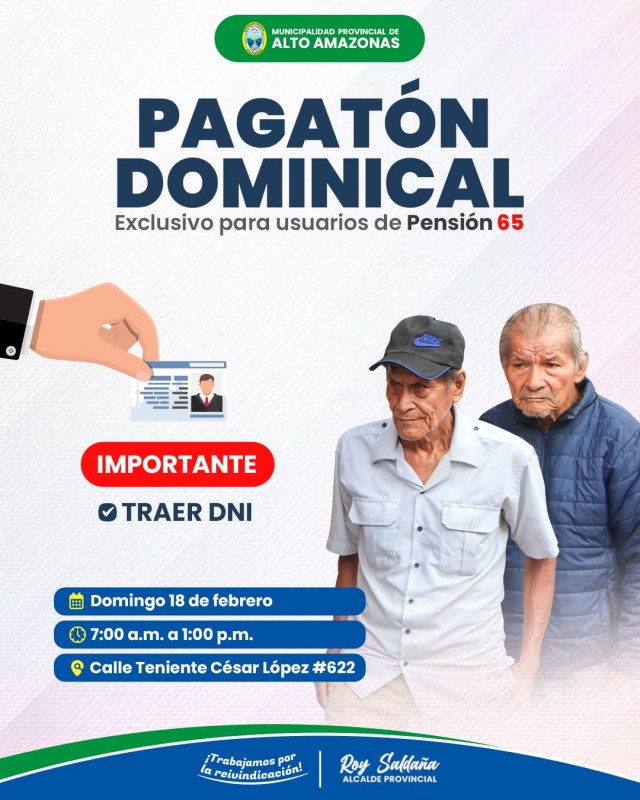 PAGAT&Oacute;N DOMINICAL