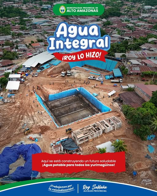 &iexcl;Roy lo hizo! Agua Integral, &iexcl;Avanza!