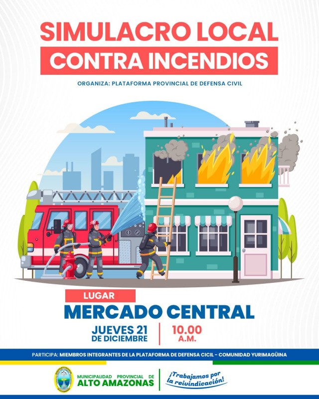SIMULACRO LOCAL CONTRA INCENDIOS