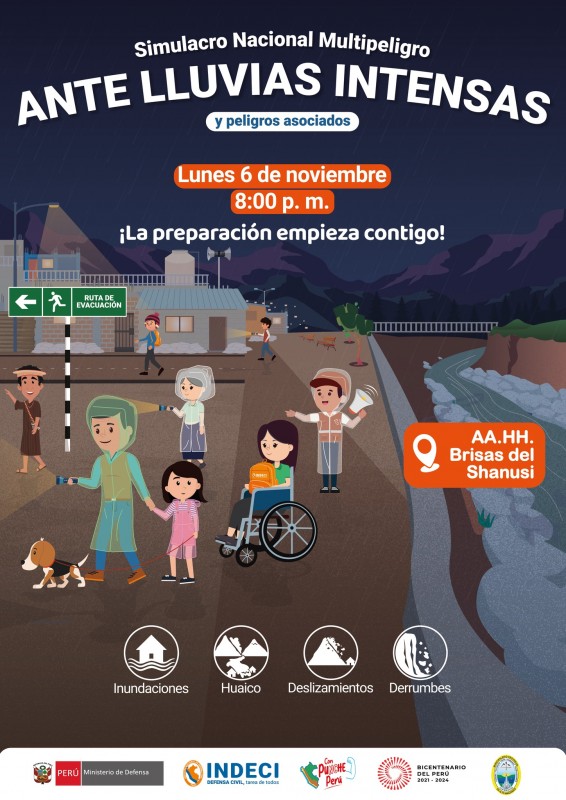 SIMULACRO NACIONAL MULTIPELIGRO