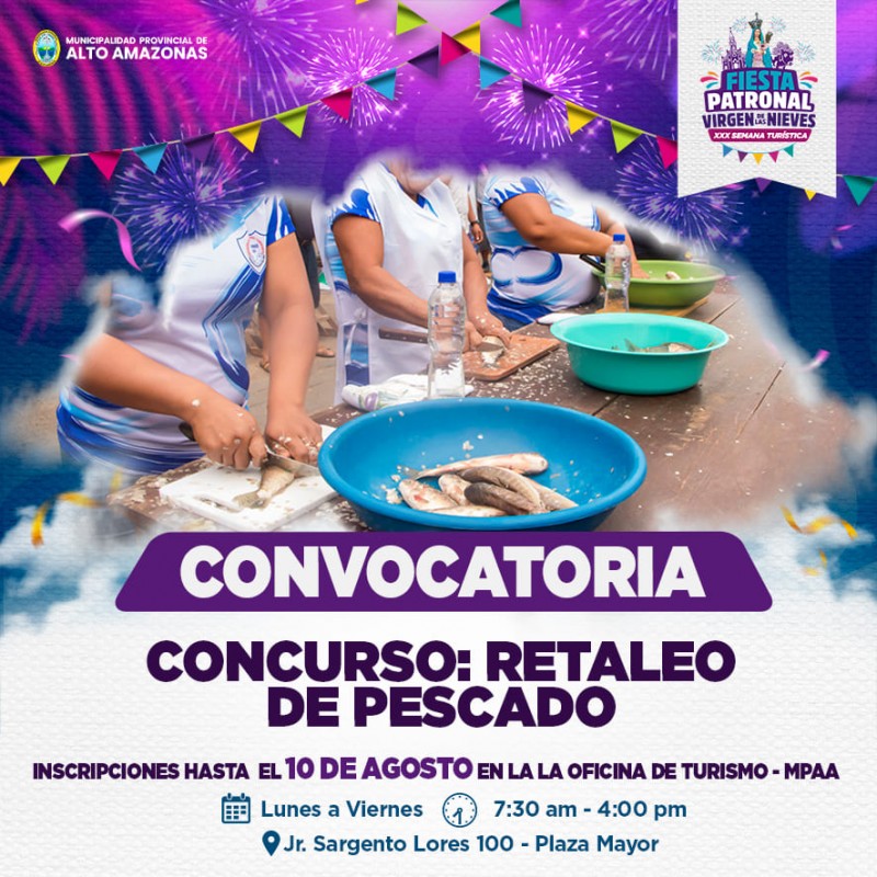 &iexcl;TE INVITAMOS AL CONCURSO &ldquo;RETALEO DE PESCADO&rdquo;!