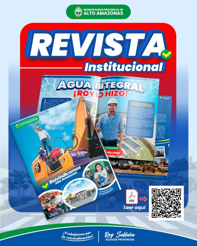 &iexcl;TE PRESENTAMOS NUESTRA REVISTA INSTITUCIONAL DIGITAL!