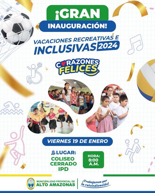 VACACIONES RECREATIVAS INCLUSIVAS 2024