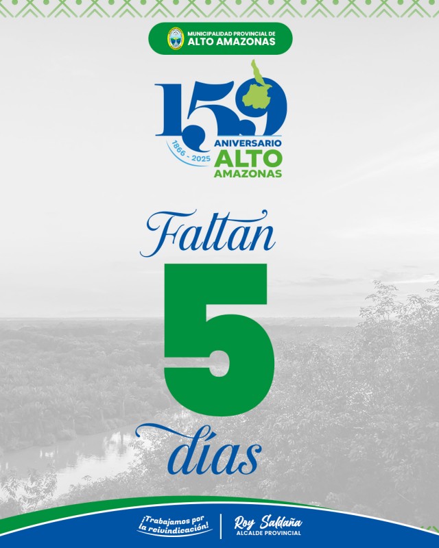 &iexcl;Vecino, la cuenta regresiva comenz&oacute;!