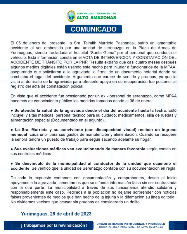 Comunicado