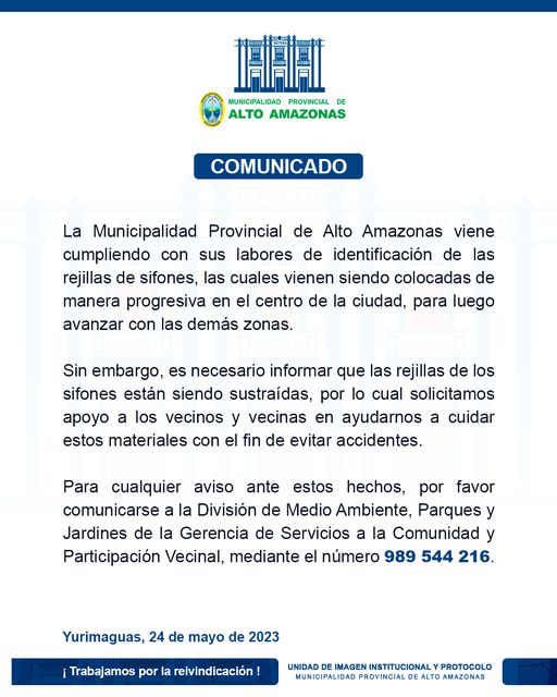 Comunicado
