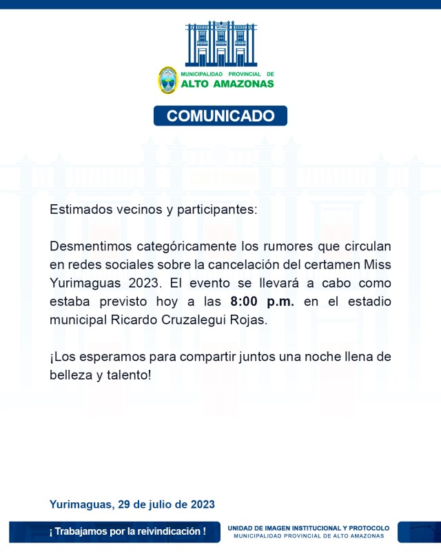 Comunicado