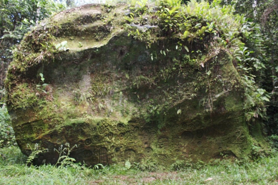 Atractivo turístico: Petroglifo de Kumpanamá.