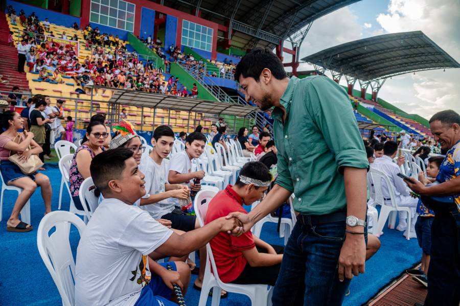 ALCALDE APERTUR&Oacute; JUEGOS FLORALES ESCOLARES NACIONALES 2024