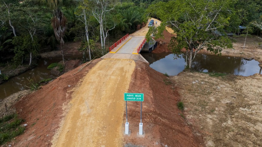MPAA inaugur&oacute; el moderno Puente Bel&eacute;n del Km 11 del Eje Carretero