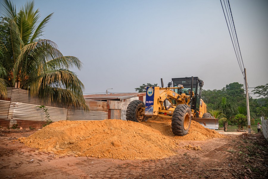 MPAA REALIZ&Oacute; MANTENIMIENTO DE CALLES EN A.H. SE&Ntilde;OR DE MILAGROS