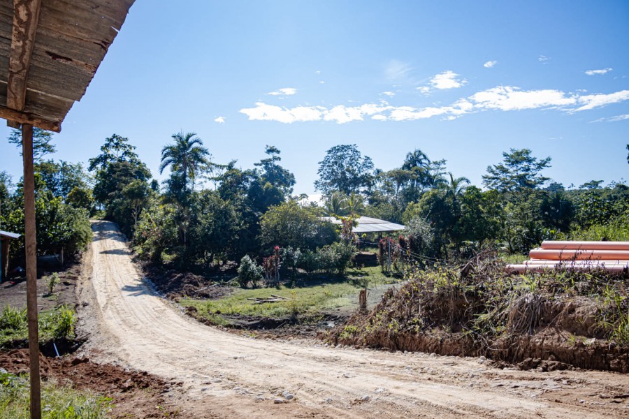 MPAA realizó mantenimiento de calles en Roca Fuerte