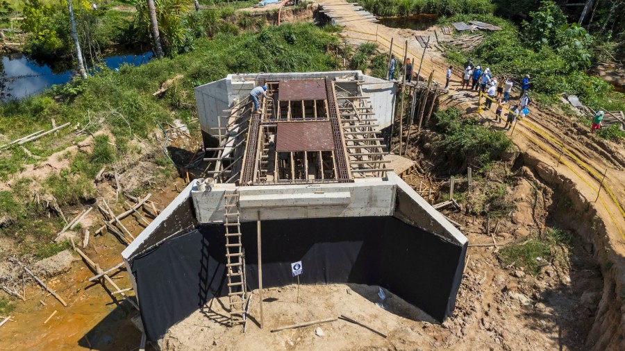 &iexcl;SUPERVISAMOS OBRAS EN EL VALLE DEL SHANUSI!