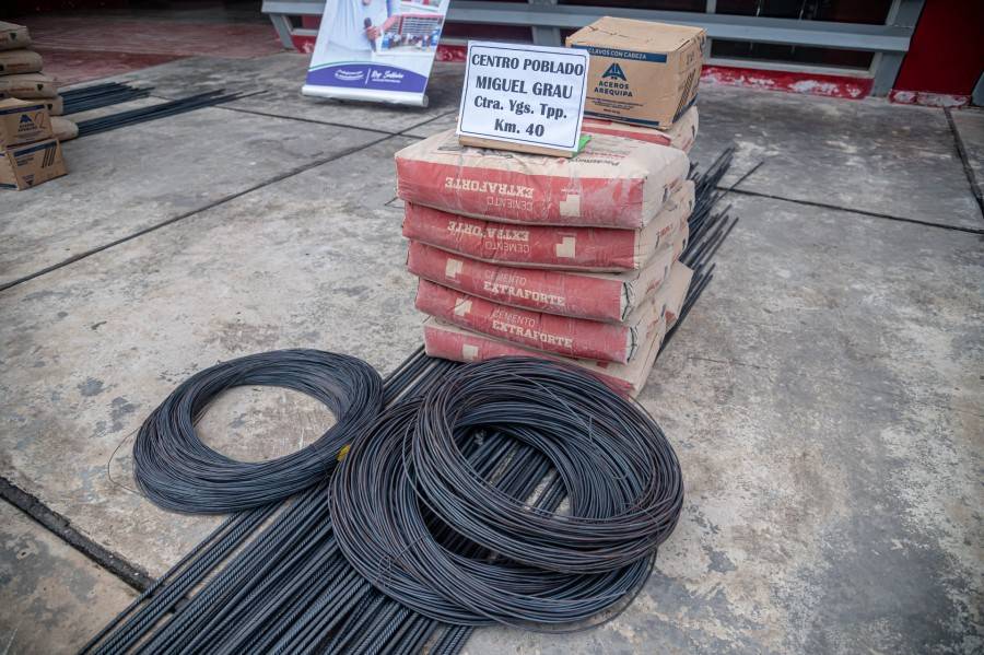 &ldquo;TU ALCALDE TE ESCUCHA&rdquo;: MPAA ENTREGA MATERIALES DE CONSTRUCCI&Oacute;N A 03 CENTROS POBLADOS